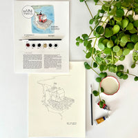 Mackinac Island Lighthouse - Michigan Lighthouse Diy Kit