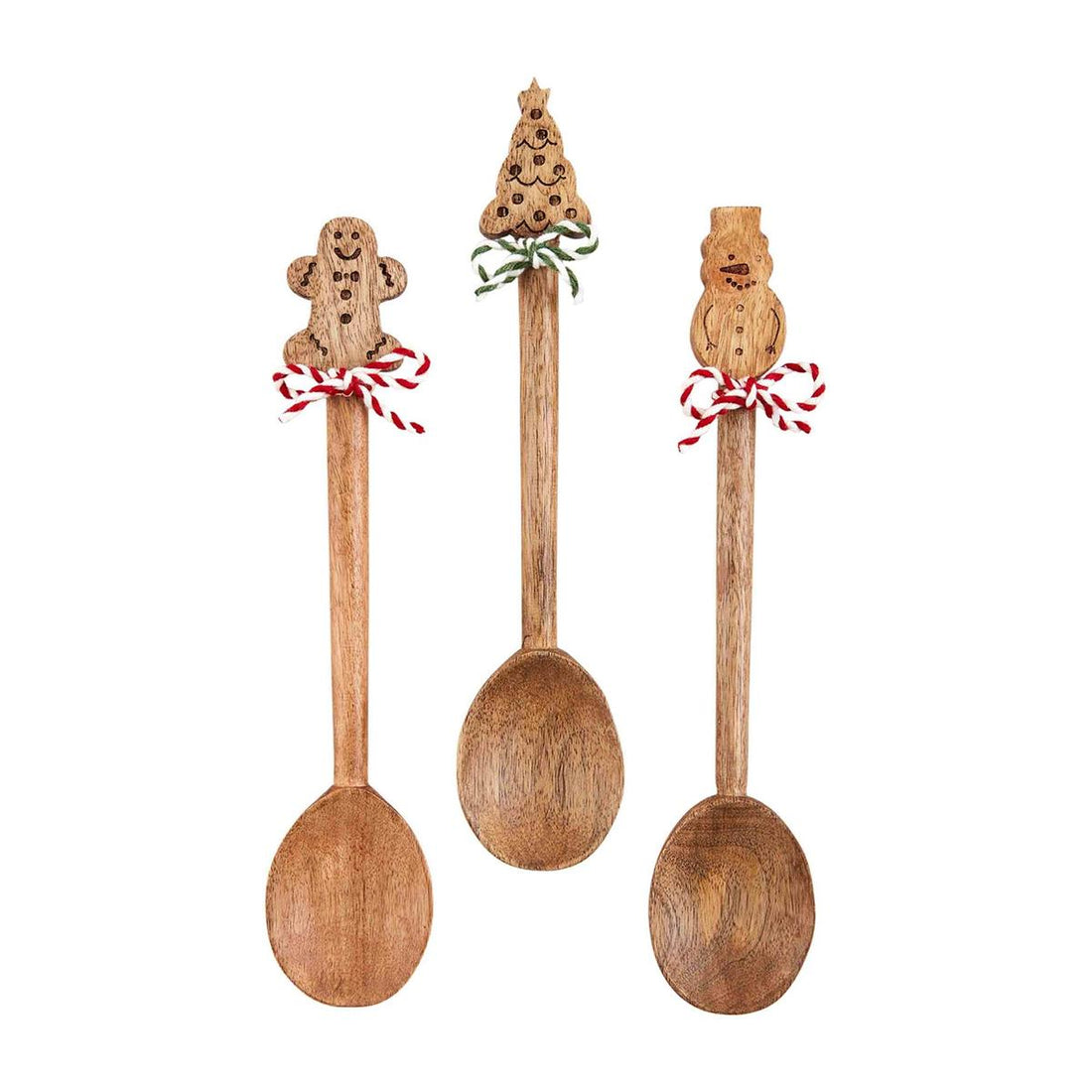 Christmas Carved Spoons