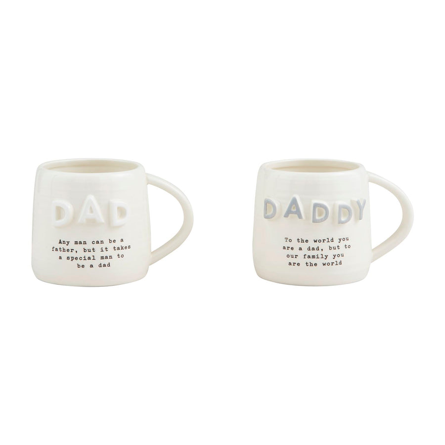 Dad Chunk Letter Mugs