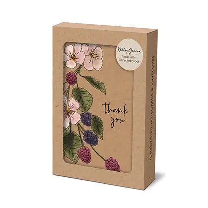 Boxed Note Cards Blackberries