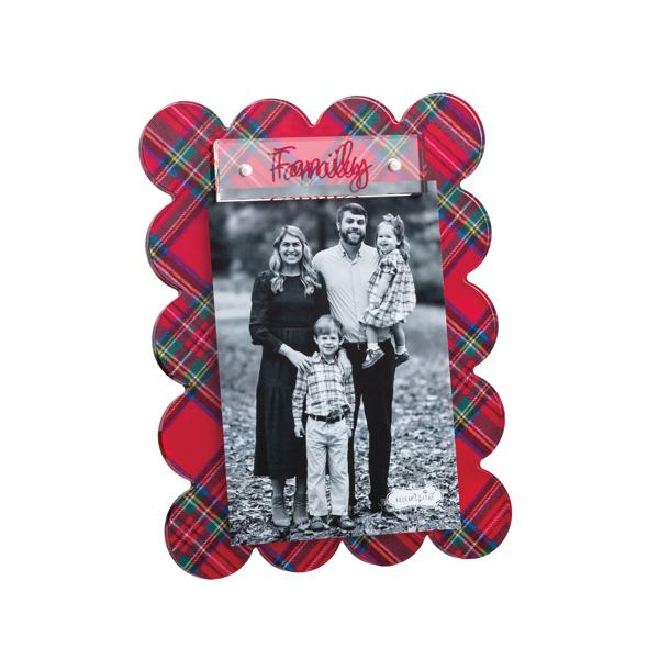 Family Christmas Acrylic Frame