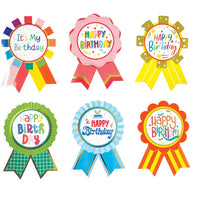 Happy Birthday Sticker Badges