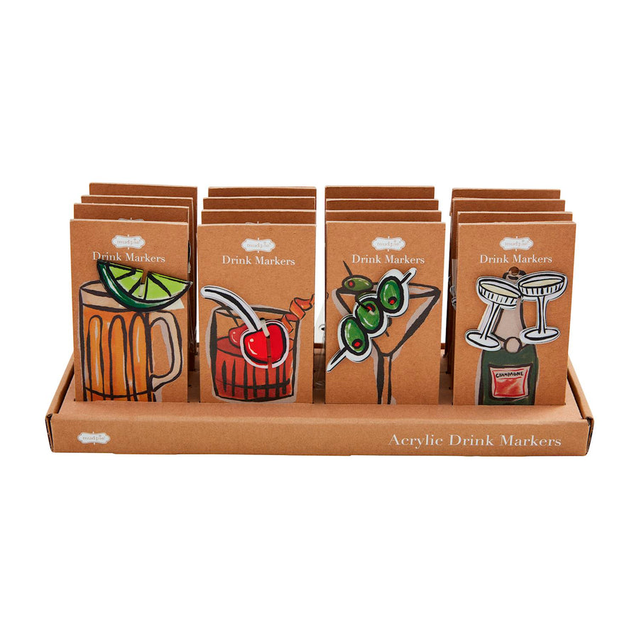 Acrylic Drink Marker Sets