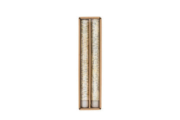 Birch Taper Candle Set