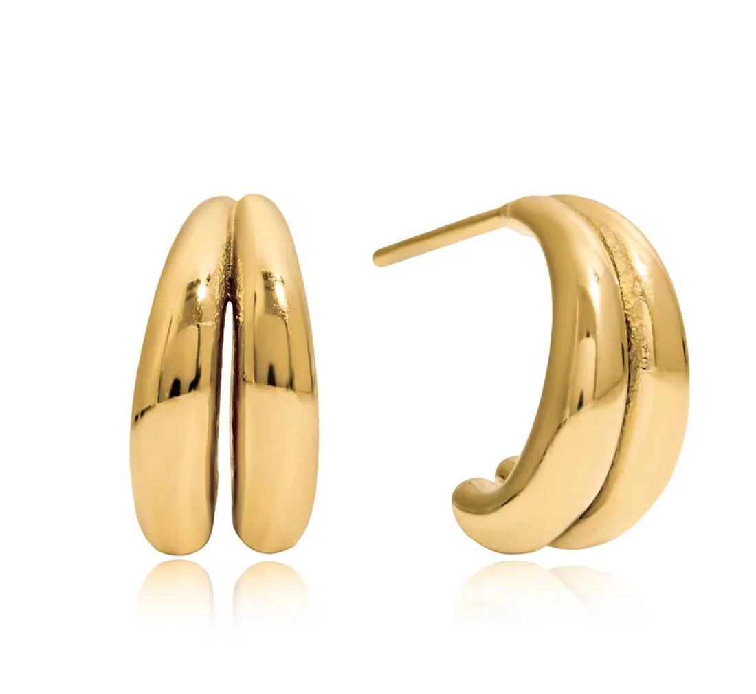 Double Small Hoops