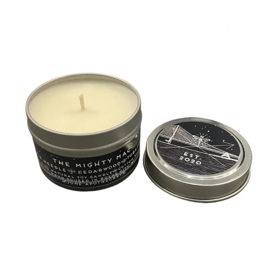 The Mighty Mac 4 oz Travel Candle - Michigan