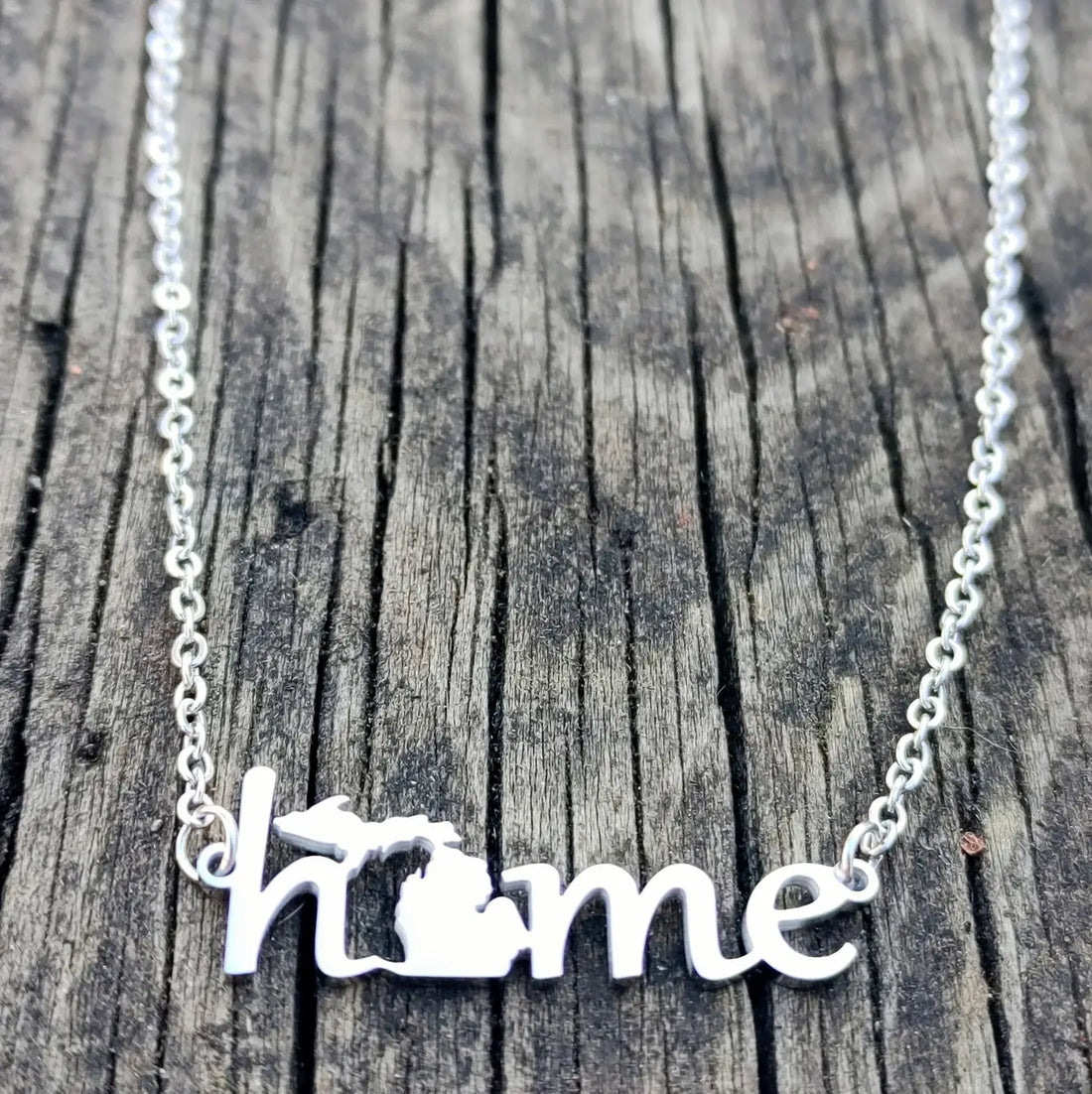 Michigan Home Necklace