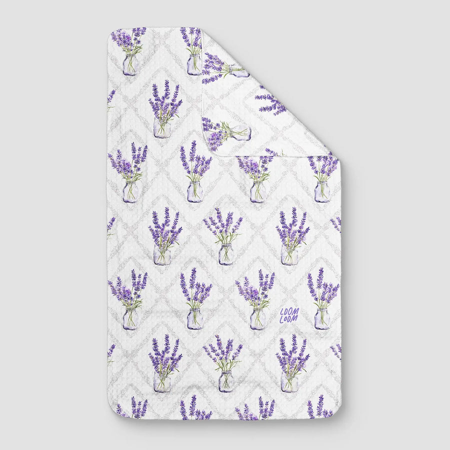 Lilac Tea Towels