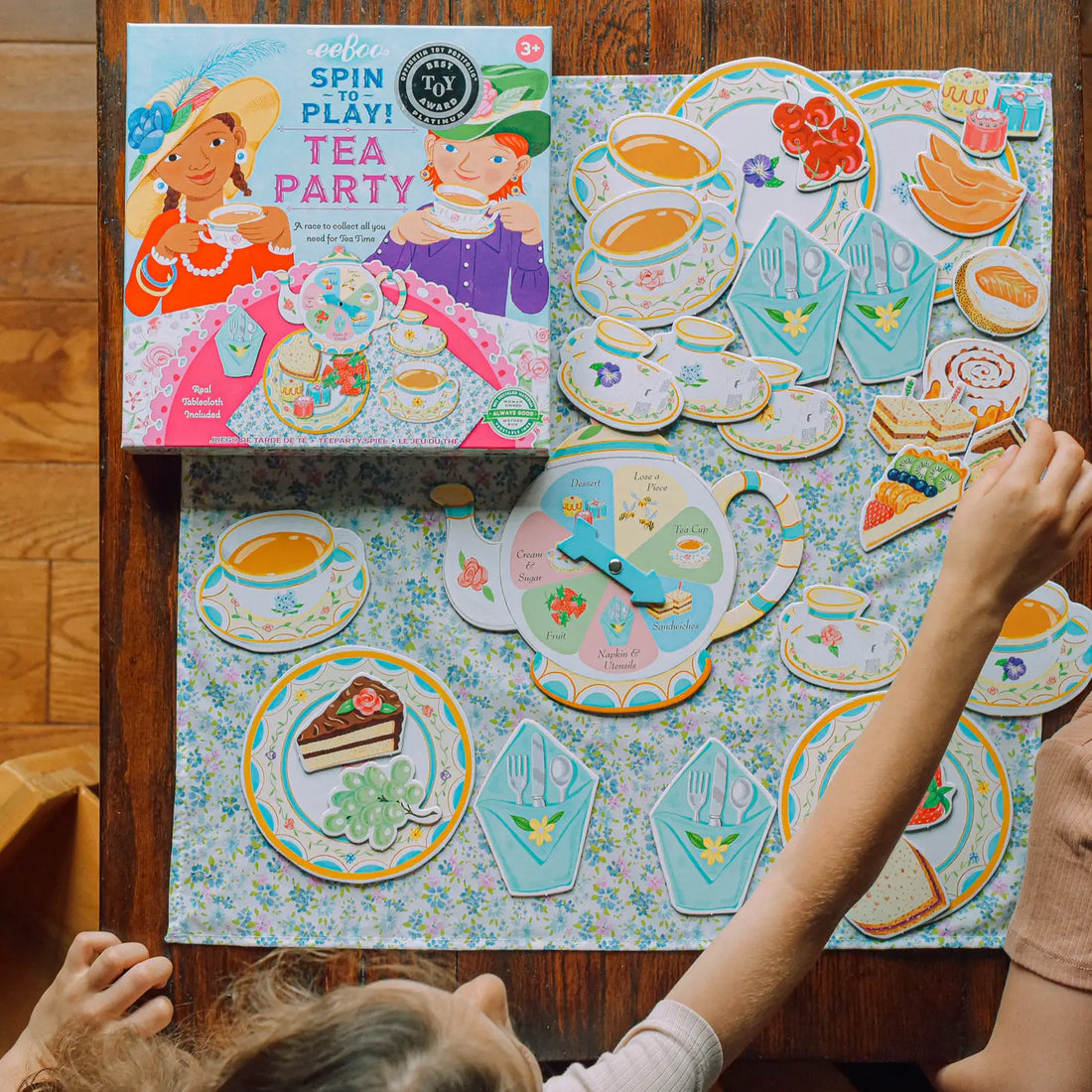 Tea Party Spinner Game