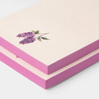 Purple Lilac Notepad
