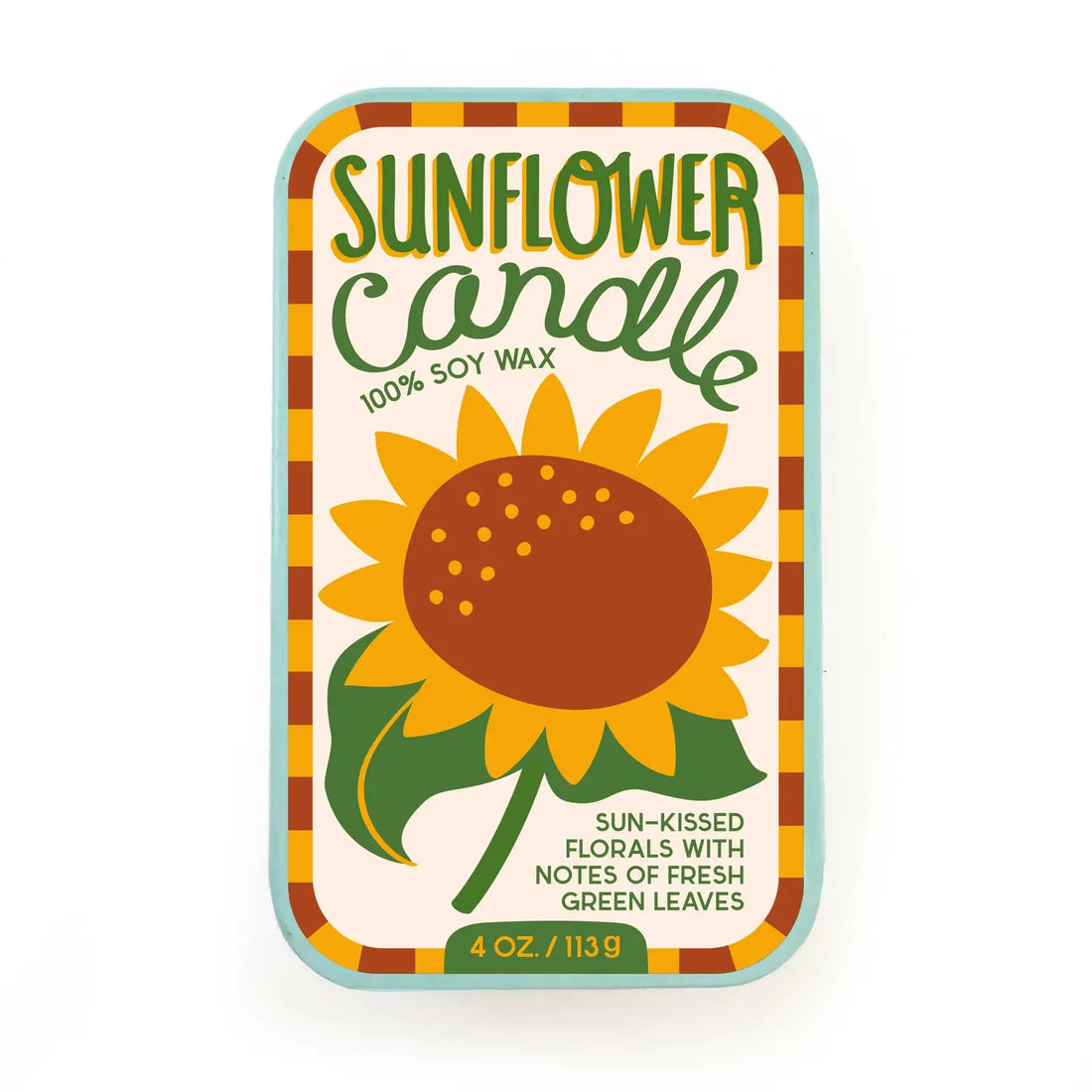 Sunflower Candle