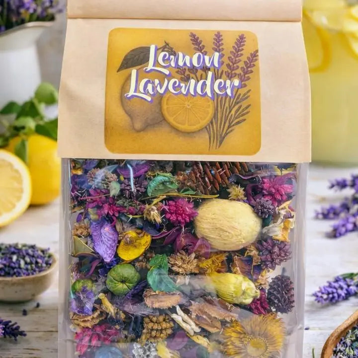 Lemon Lavender Handcrafted Botanical Potpourri