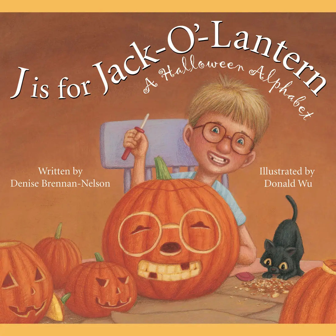 J Is For Jack-O-Lantern Book