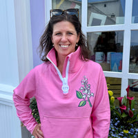 Pink Lilac Zip Up | LL X Leland Gal