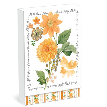 Boxed Note Cards Marigold