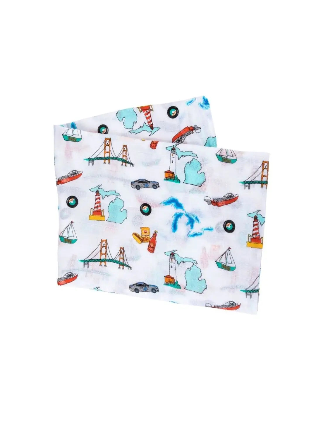 Michigan Baby Swaddle Blanket