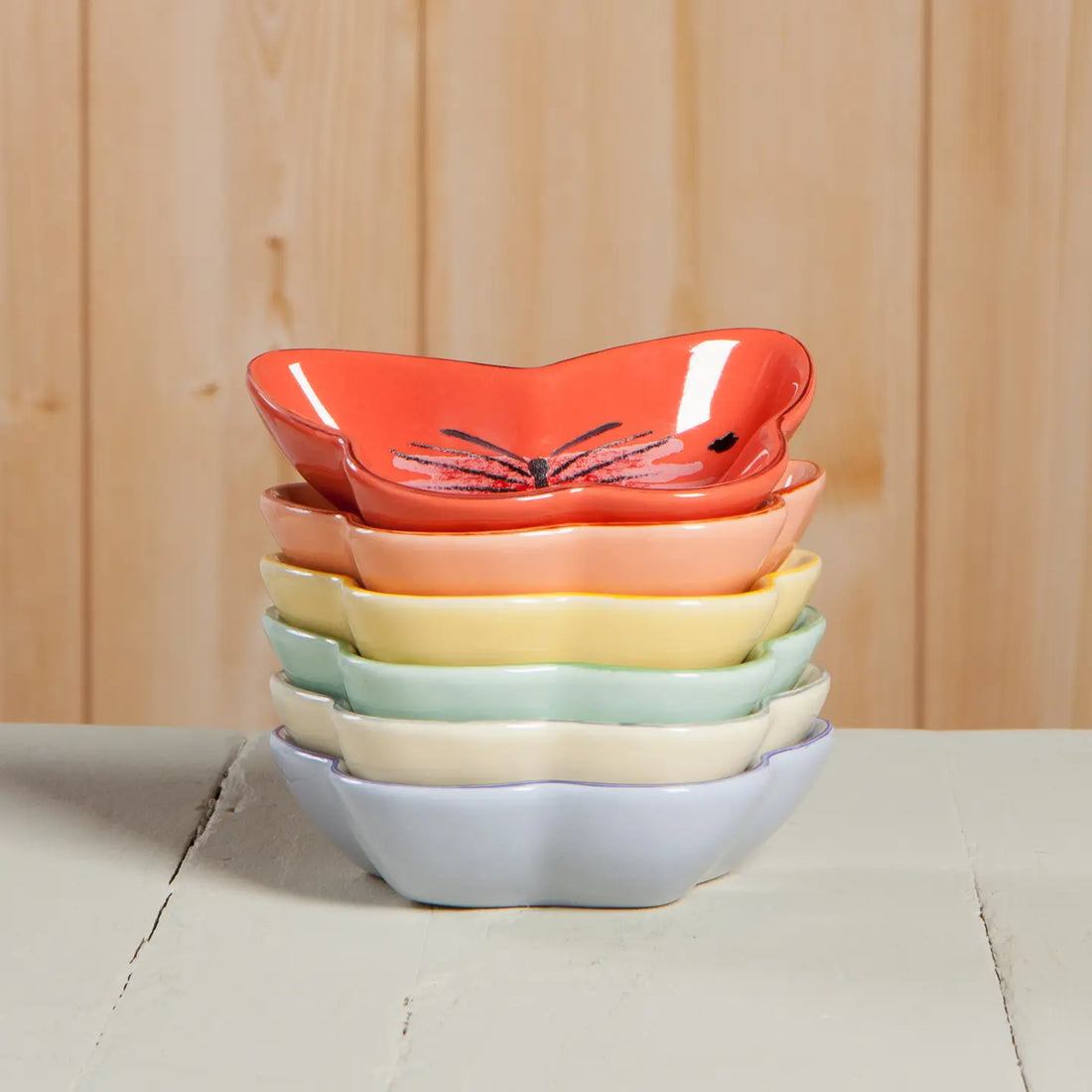 Morning Meadow Shaped Pinch Bowl