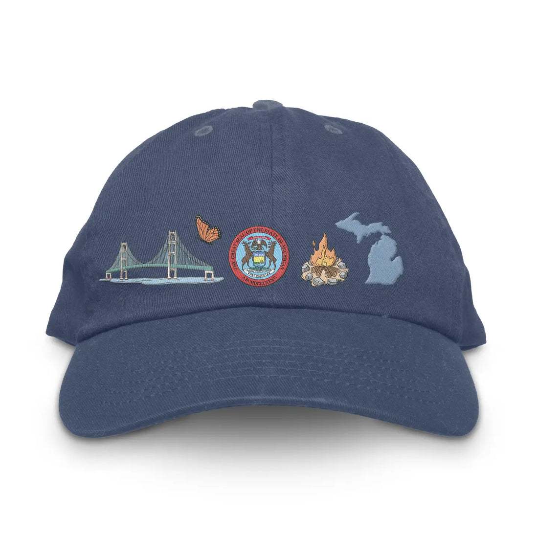 Michigander Soft Baseball Hat