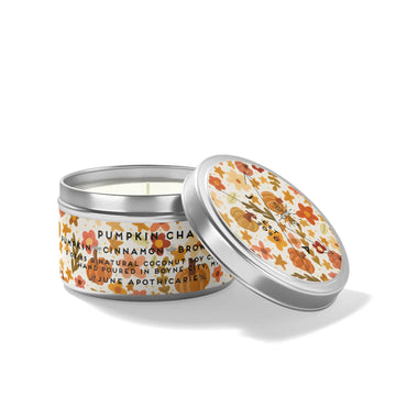 Pumpkin Chai 4oz Travel Candle