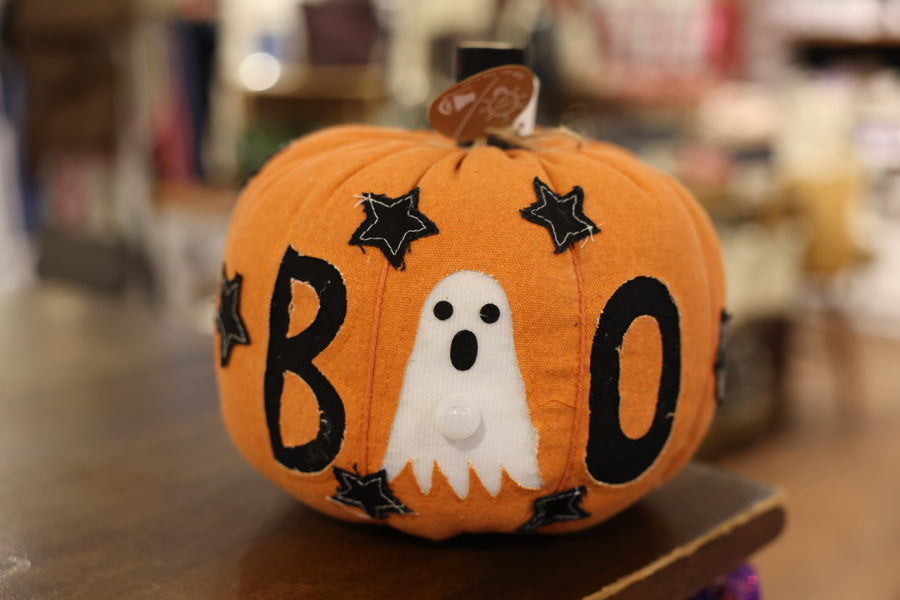 Ghost Light Up Sound Pumpkin