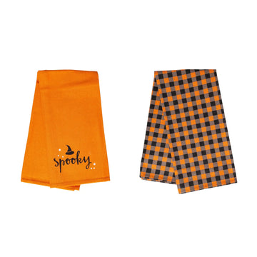 Spooky Halloween Kitchen Dish Towels