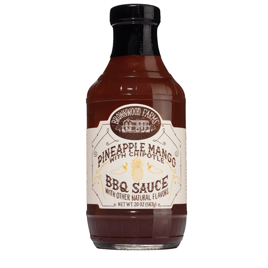 Brownwood Farms Pineapple Mango BBQ Sauce