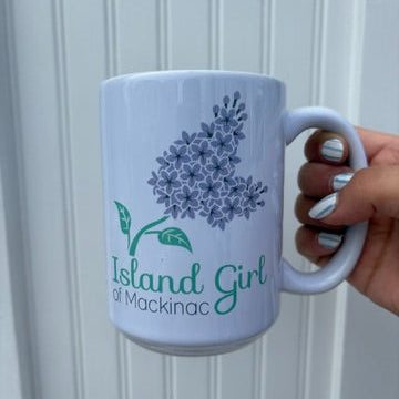 Lilac Island Girl Mug