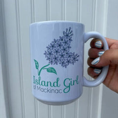 Lilac Island Girl Mug