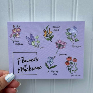 Flowers of Mackinac Postcards