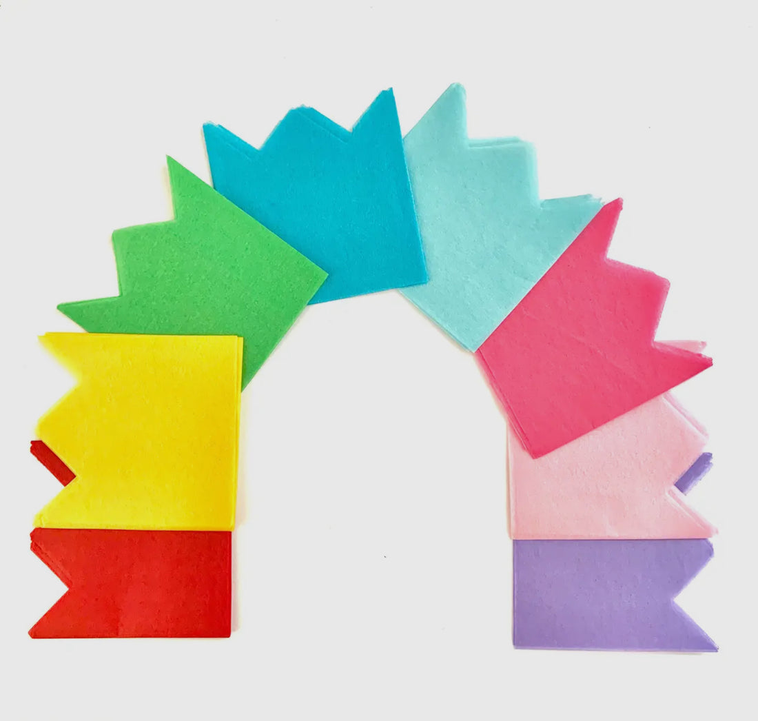 Color Paper Crowns