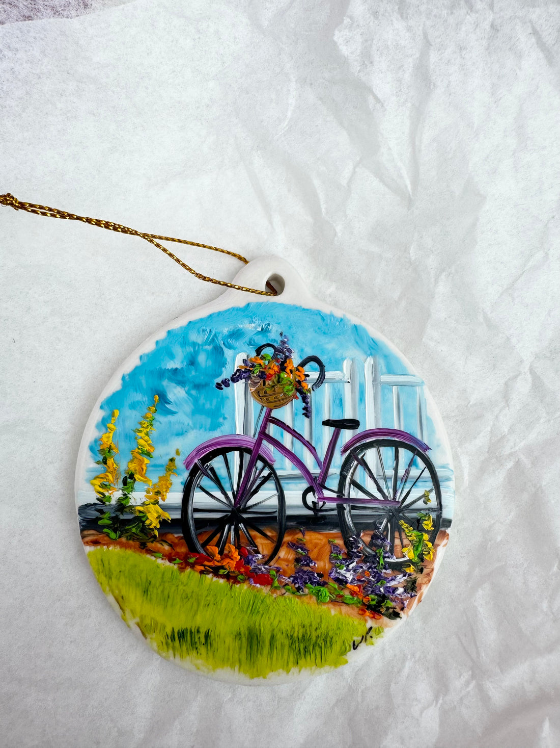 Hand Painted Mackinac Island Ornaments