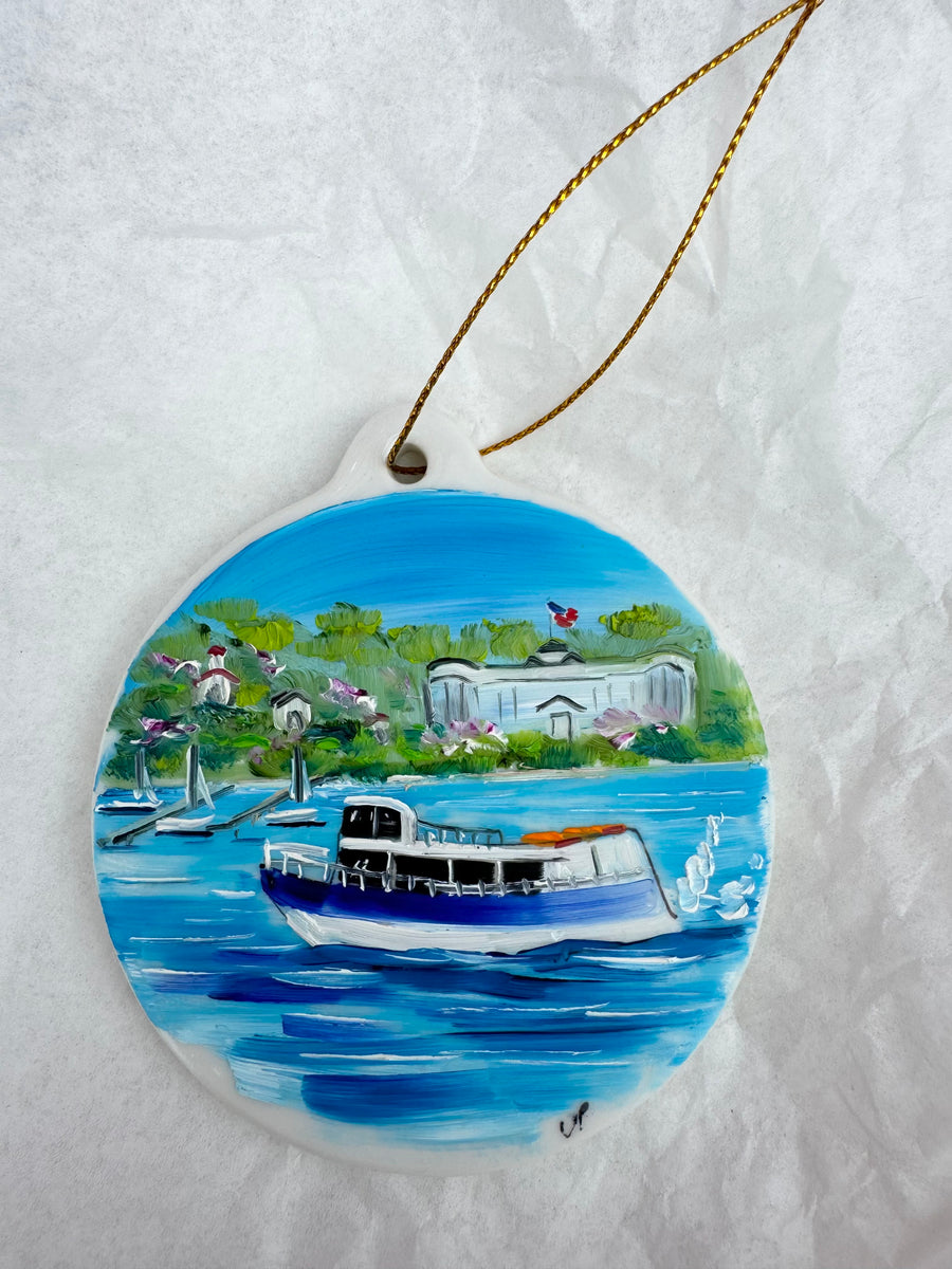 Hand Painted Mackinac Island Ornaments