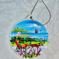 Hand Painted Mackinac Island Ornaments