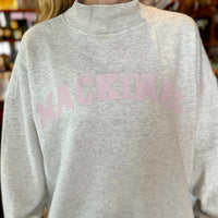 Oatmeal Mackinac Mock Neck