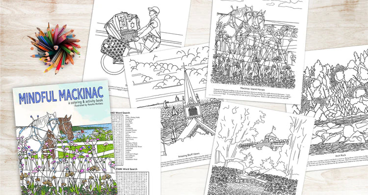 Mindful Mackinac Coloring Book