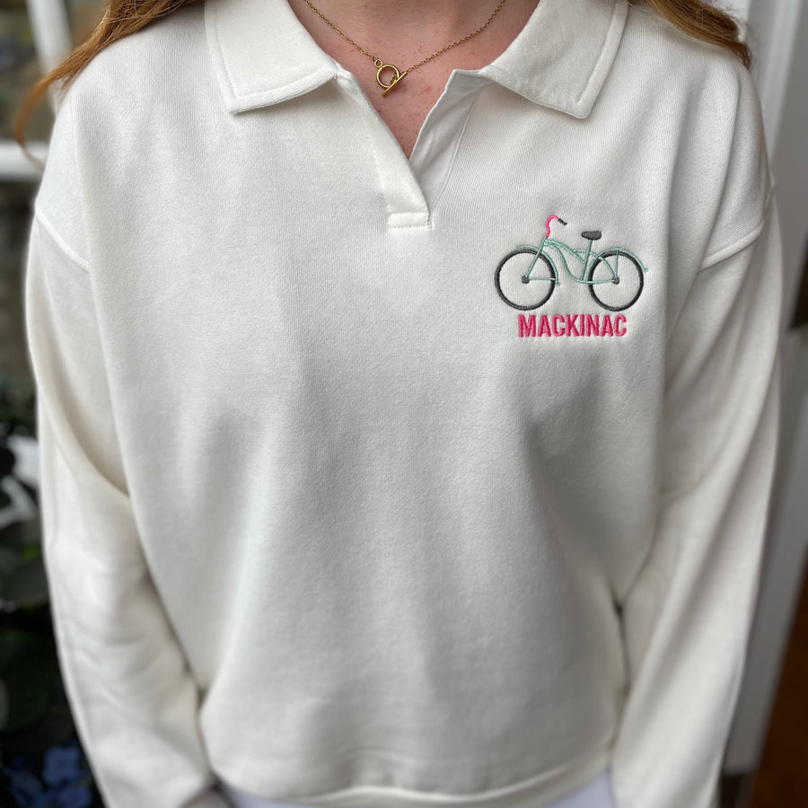 Island Girl Bike Polo Sweatshirt