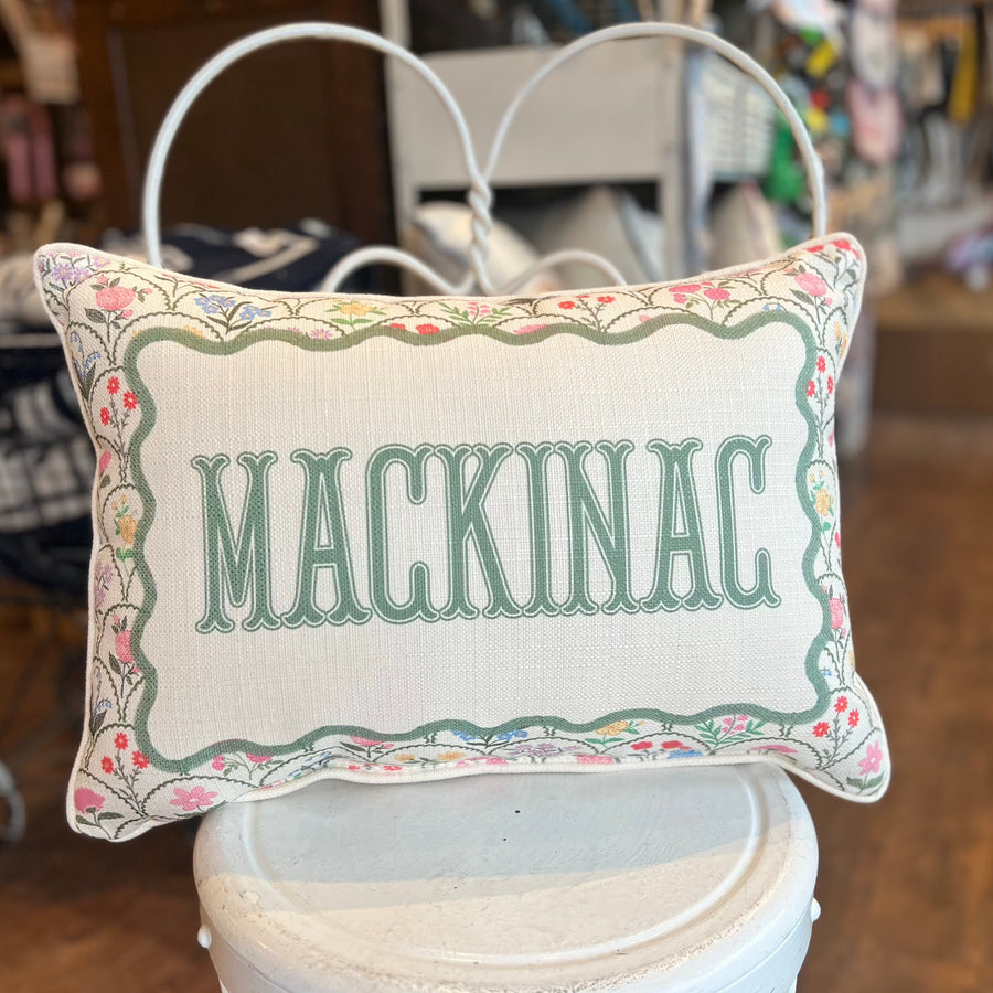 Wildflower Mackinac Pillow