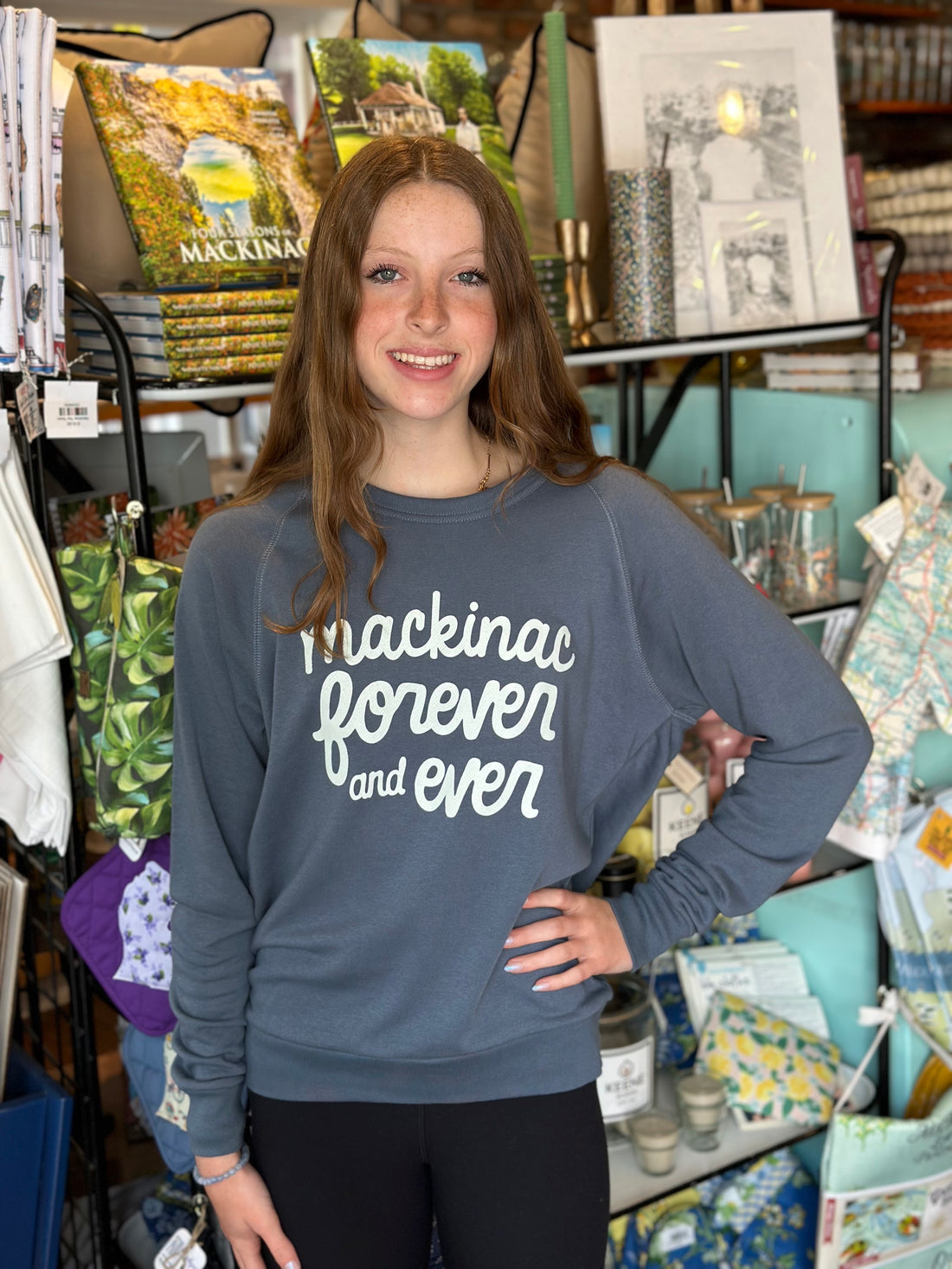 Mackinac Forever & Ever Crewneck