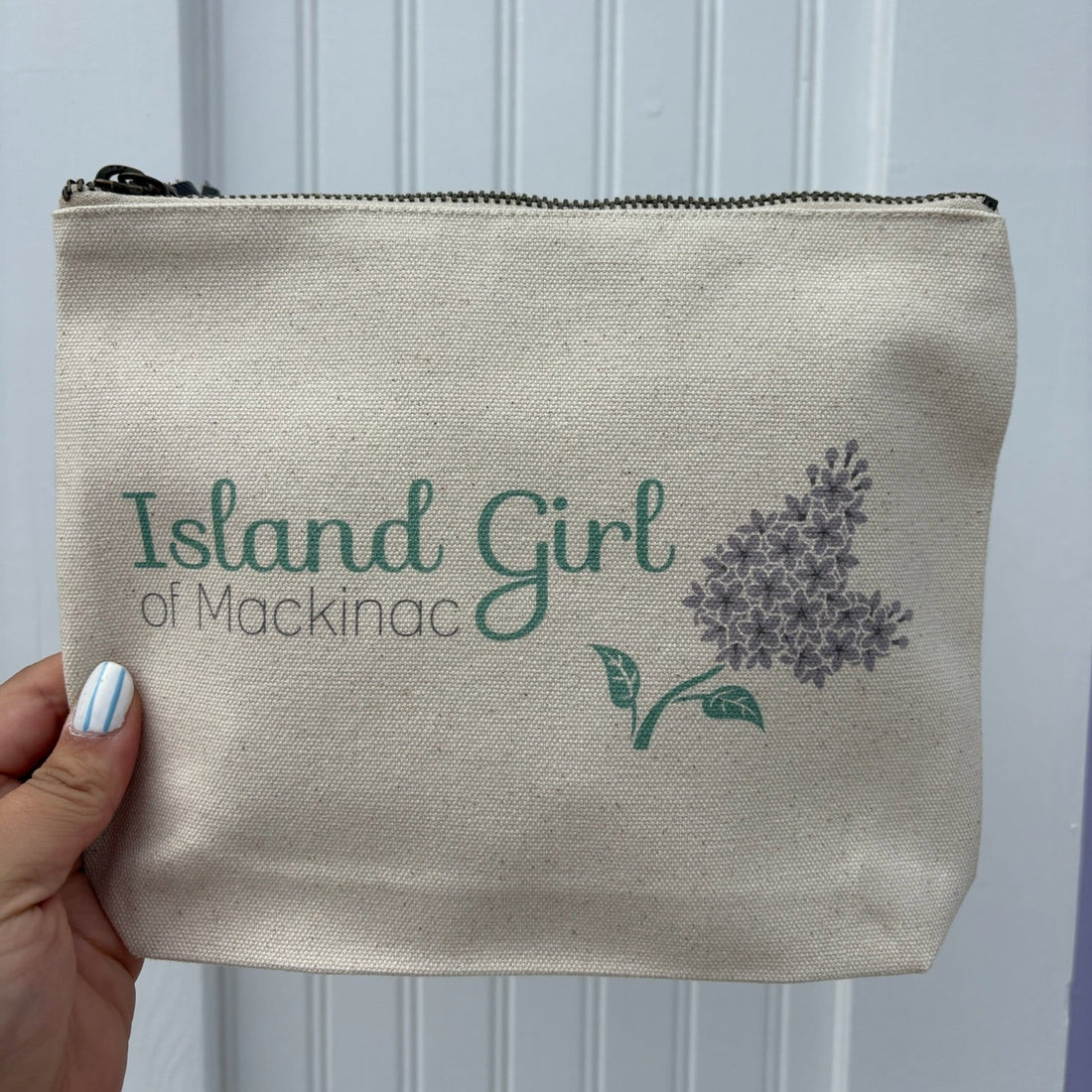 Lilac Island Girl Pouch
