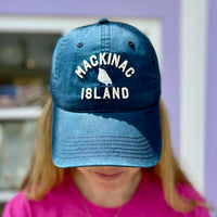 Navy Mackinac Hat
