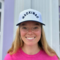 Mackinac Puff Embroidered Two Tone Hat