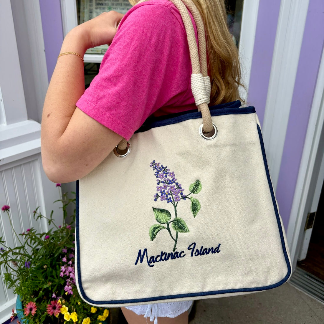 Lilac Tote