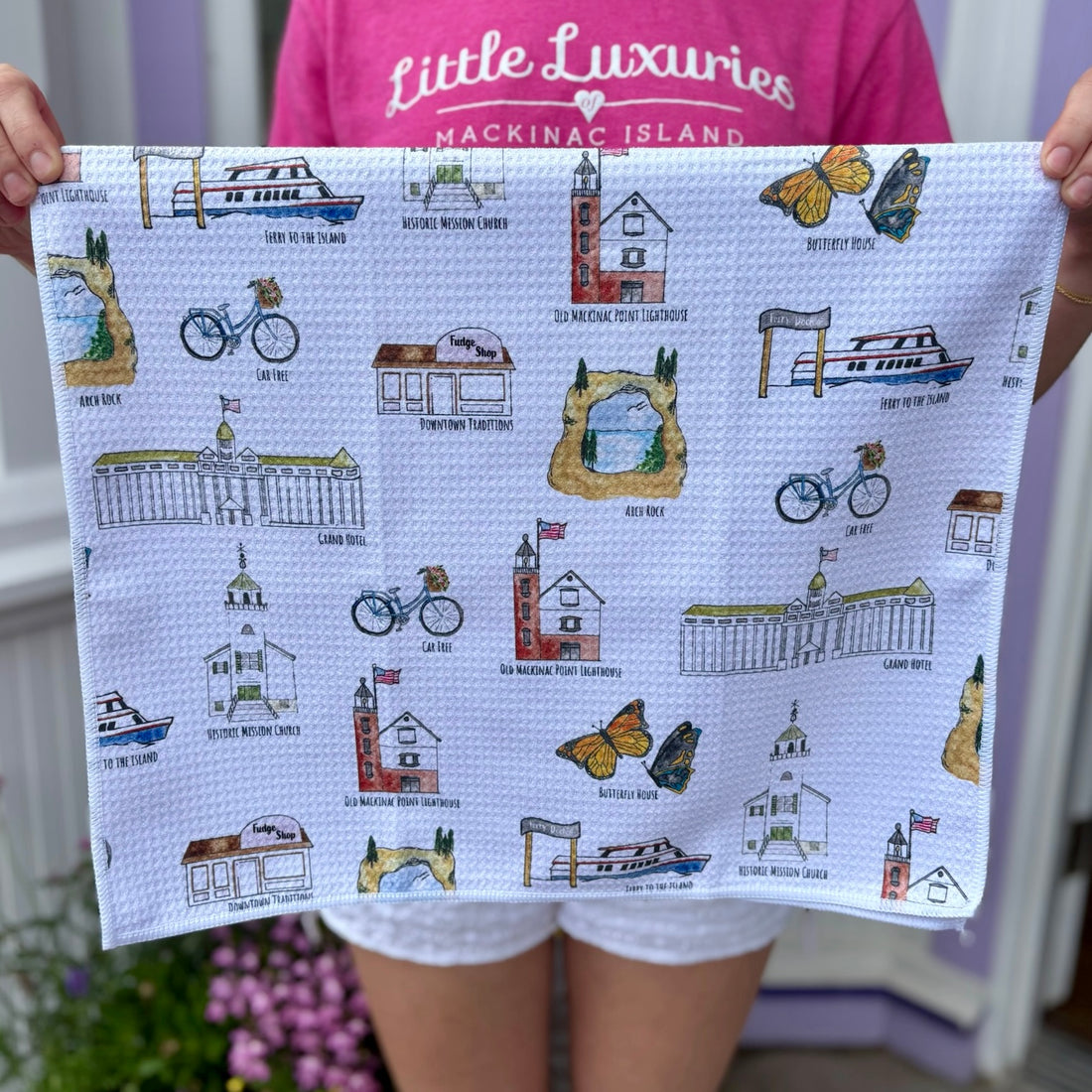 Mackinac Tea Towel