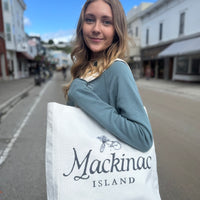 Mackinac Tote Bags