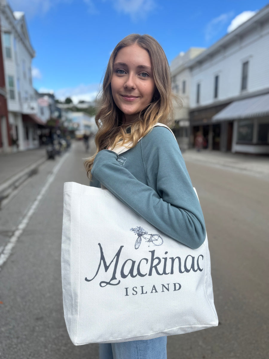 Mackinac Tote Bags