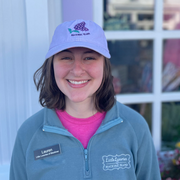 Lilac Embroidered Hat