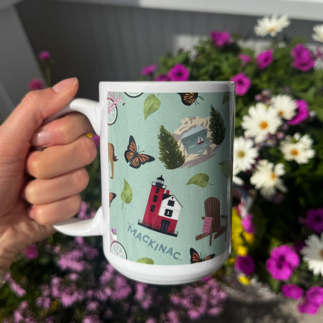 Island Girl Pattern Mug