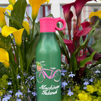 Pink Bike Water Bottle | LL X Leland Gal