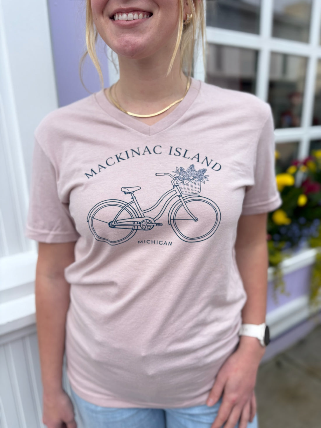 Lilac Bike Pink T-Shirt