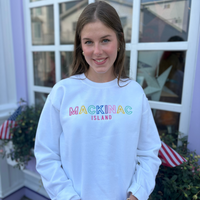 Mackinac Multicolor Crewneck Sweatshirt